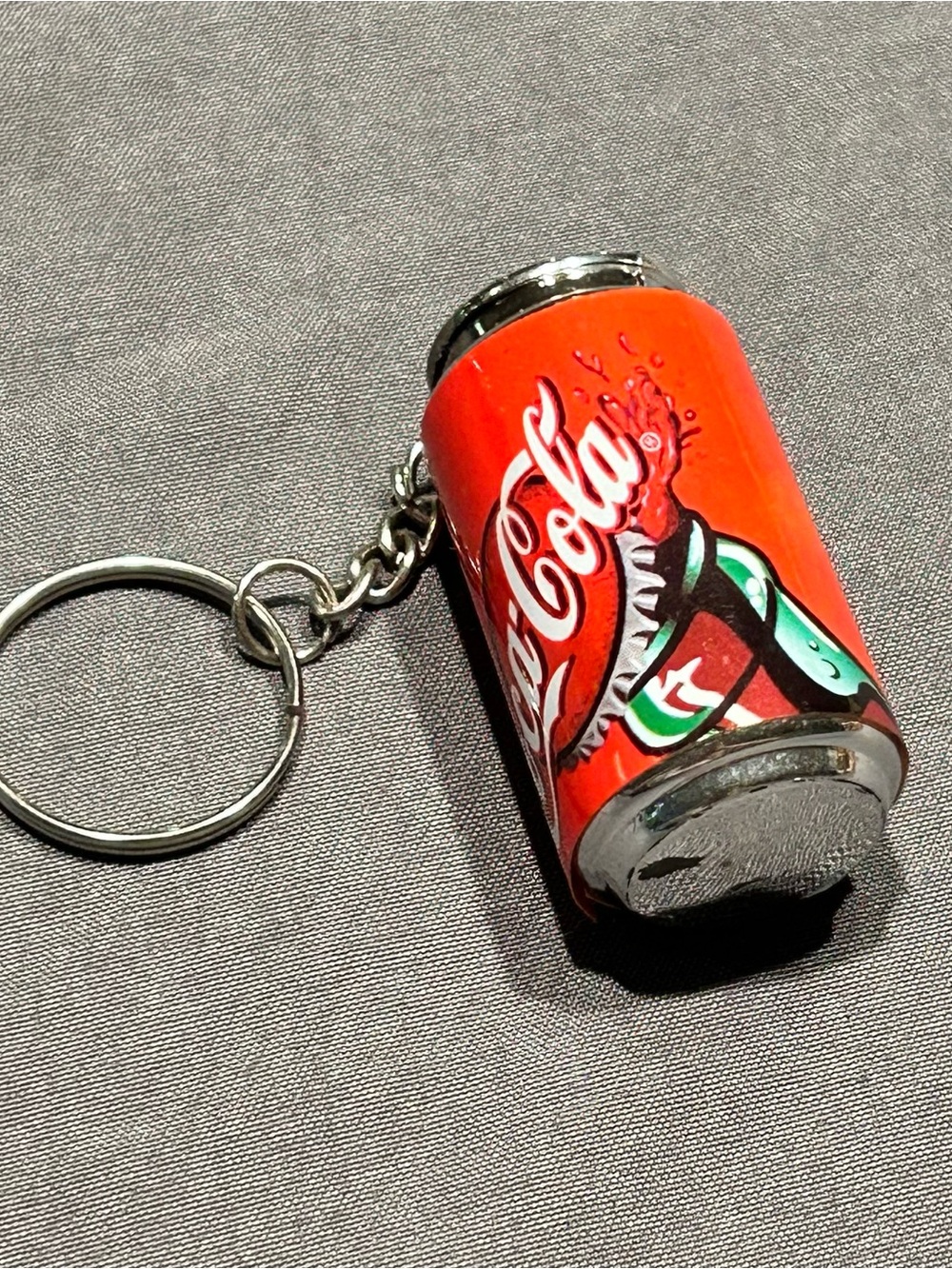 Vintage Coca-Cola Mini Can 1.5” Keychain